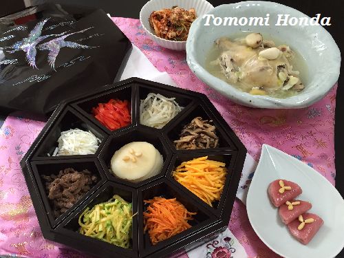 花、香る歌タイアップ韓国料理教室