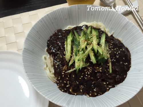 韓国料理教室　ジャージャー麺