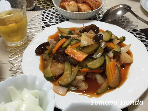 韓国料理教室　ジャージャー麺