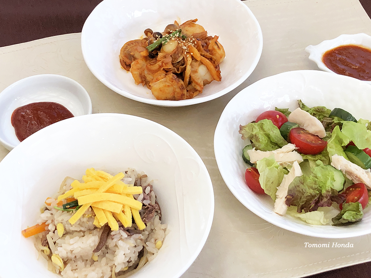 シェラトン・グランデ・トーキョーベイ・ホテルの韓国料理クッキングセミナー：韓国料理