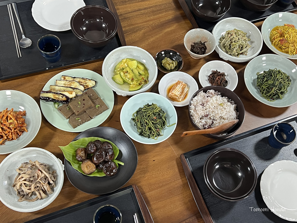 夏の韓国精進料理を楽しむ会