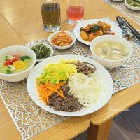水キムチワークショップ　食事