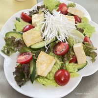 焼き豆腐のチョレギサラダ