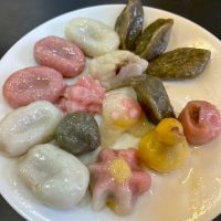学習院女子大学環境教育センター　親子エコサイエンス教室　ソンピョン作り