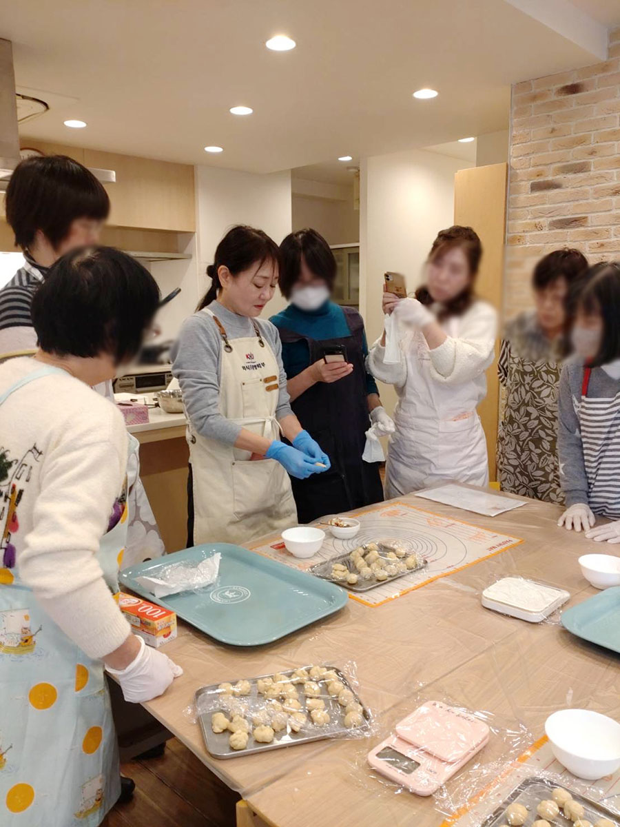 饅頭果(マンドゥグァ)ワークショップ