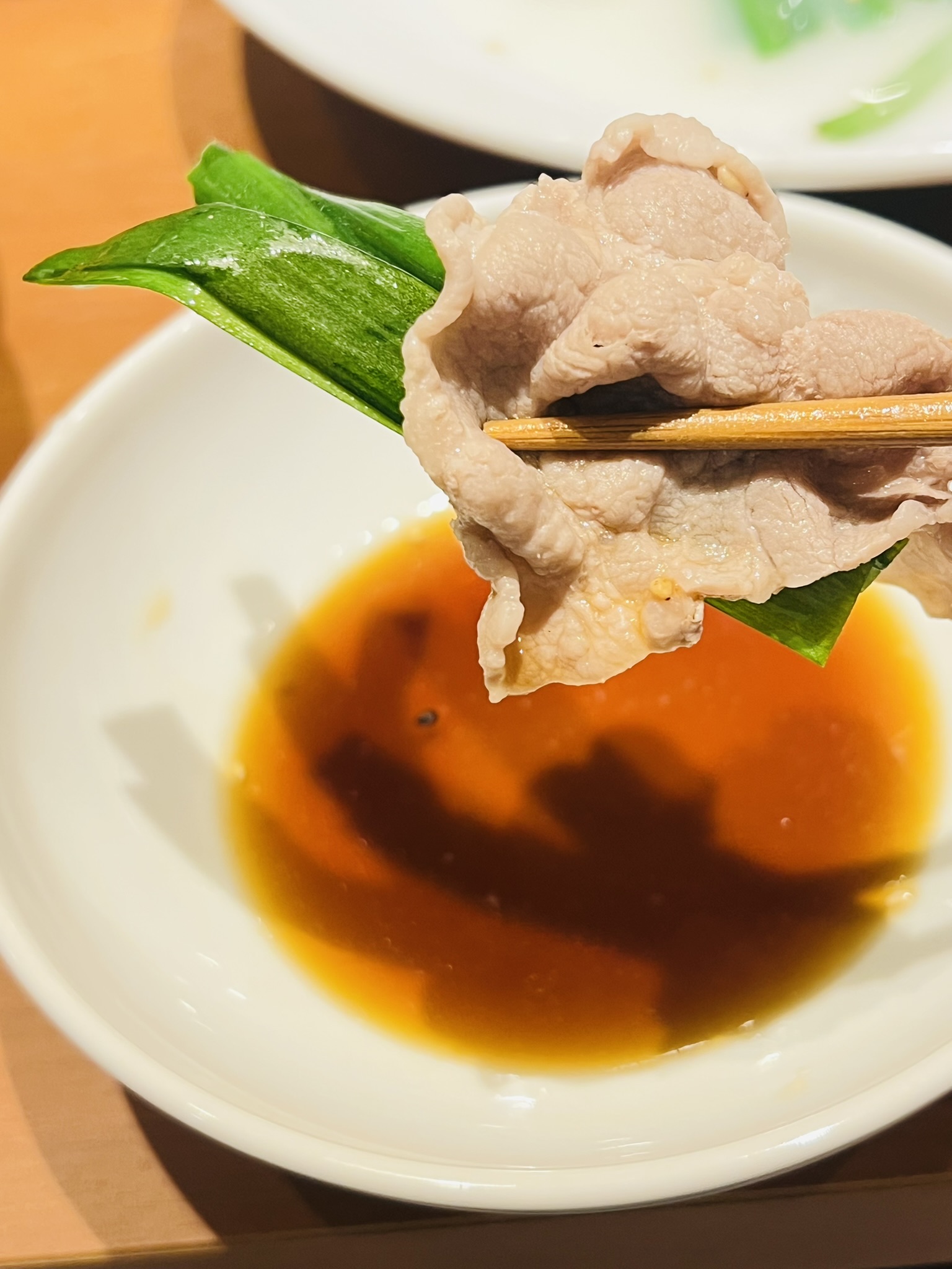 スランジェ新宿高島屋店 テジコムタン 茹で肉